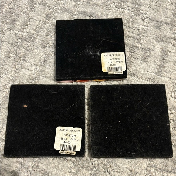 Anthropologie Coasters - Set of 3 - Picture 3 of 6